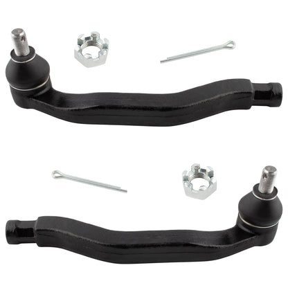 BOXI 2pcs Front Left and Right Outer Tie Rod Ends Fit for Honda Prelude 1992 1993 1994 1995 1996