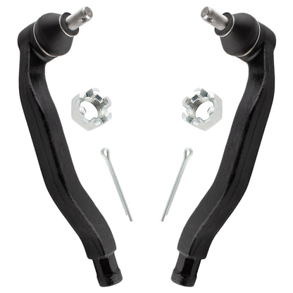 BOXI (Set of 4) 2x Front Inner Tie Rod Ends + 2x Front Outer Tie Rod Ends Suspension Kit Fit — product photo 2