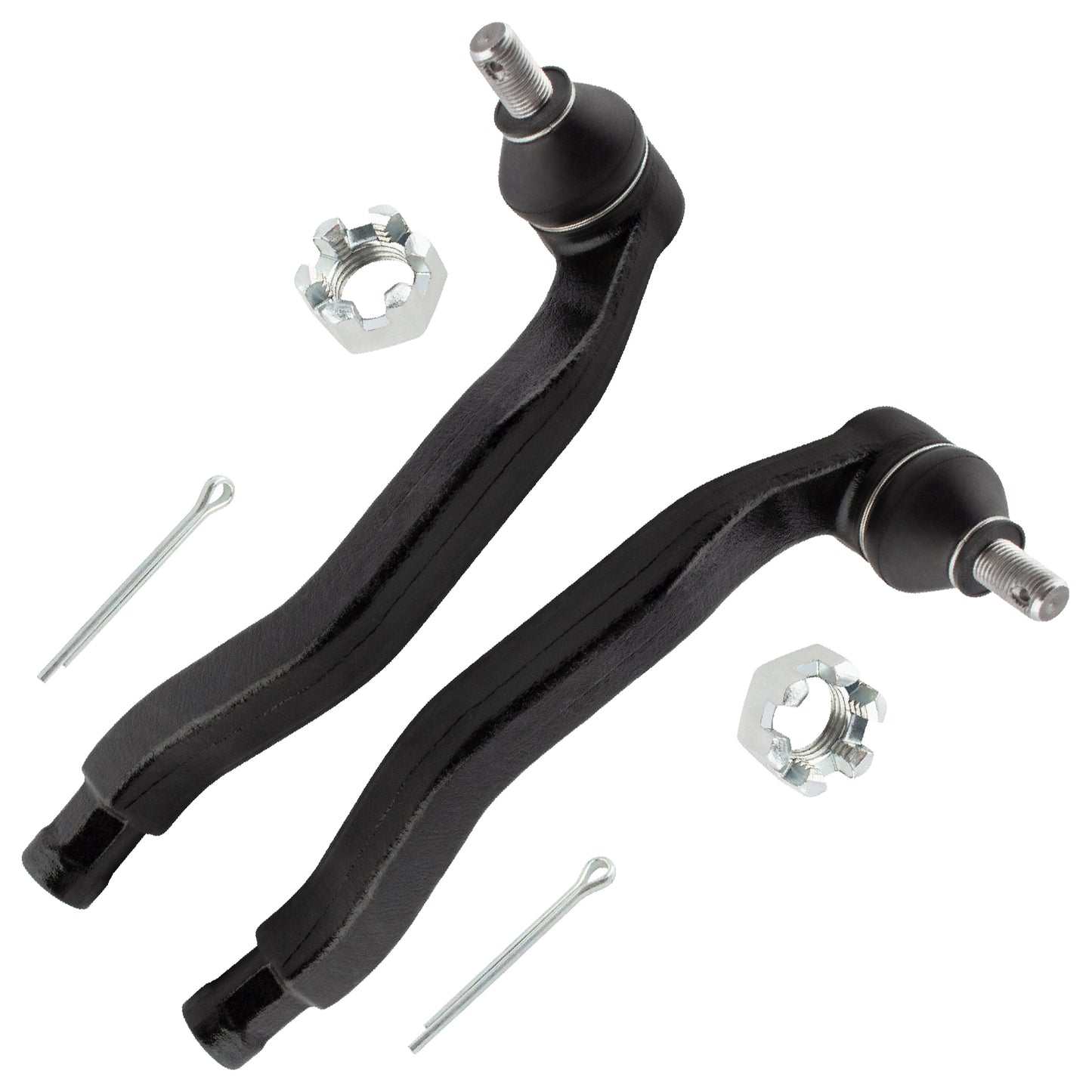 BOXI (Set of 8) Front Inner & Outer Tie Rod Ends + Upper & Lower Ball Joints Suspension Kit Fit — product photo 2