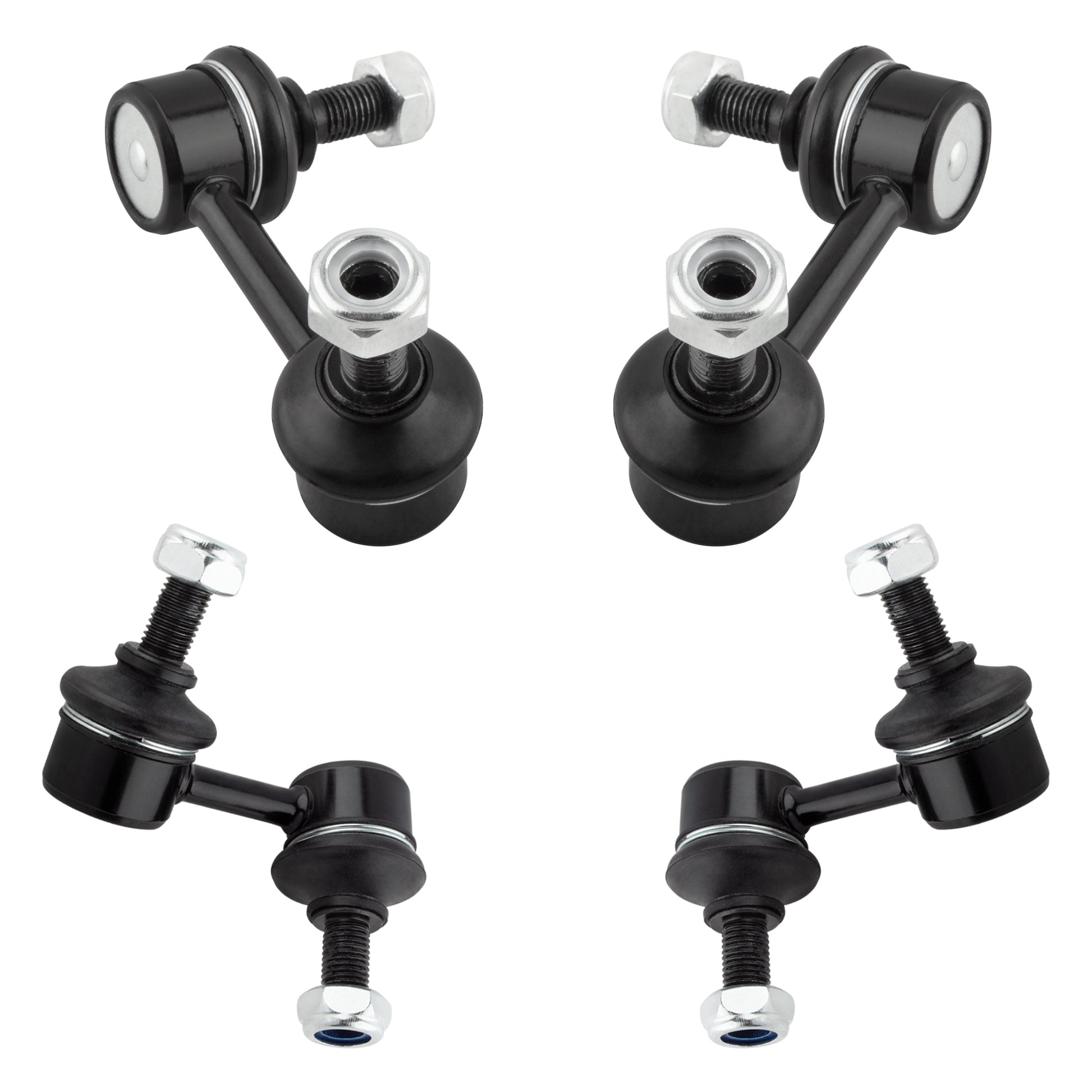 BOXI (Set of 4) Front & Rear Sway Bar End Links Fit for Acura EL 2001 2002 2003 2004 2005