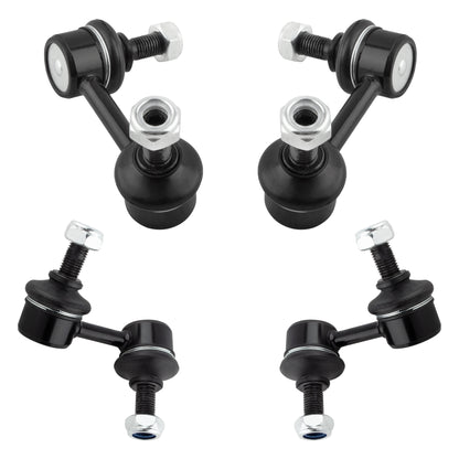 BOXI (Set of 4) Front & Rear Sway Bar End Links Fit for Acura EL 2001 2002 2003 2004 2005