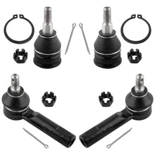 BOXI 4pc Front Lower Ball Joints Outer Tie Rods Fit for Honda Odyssey 1999-2004