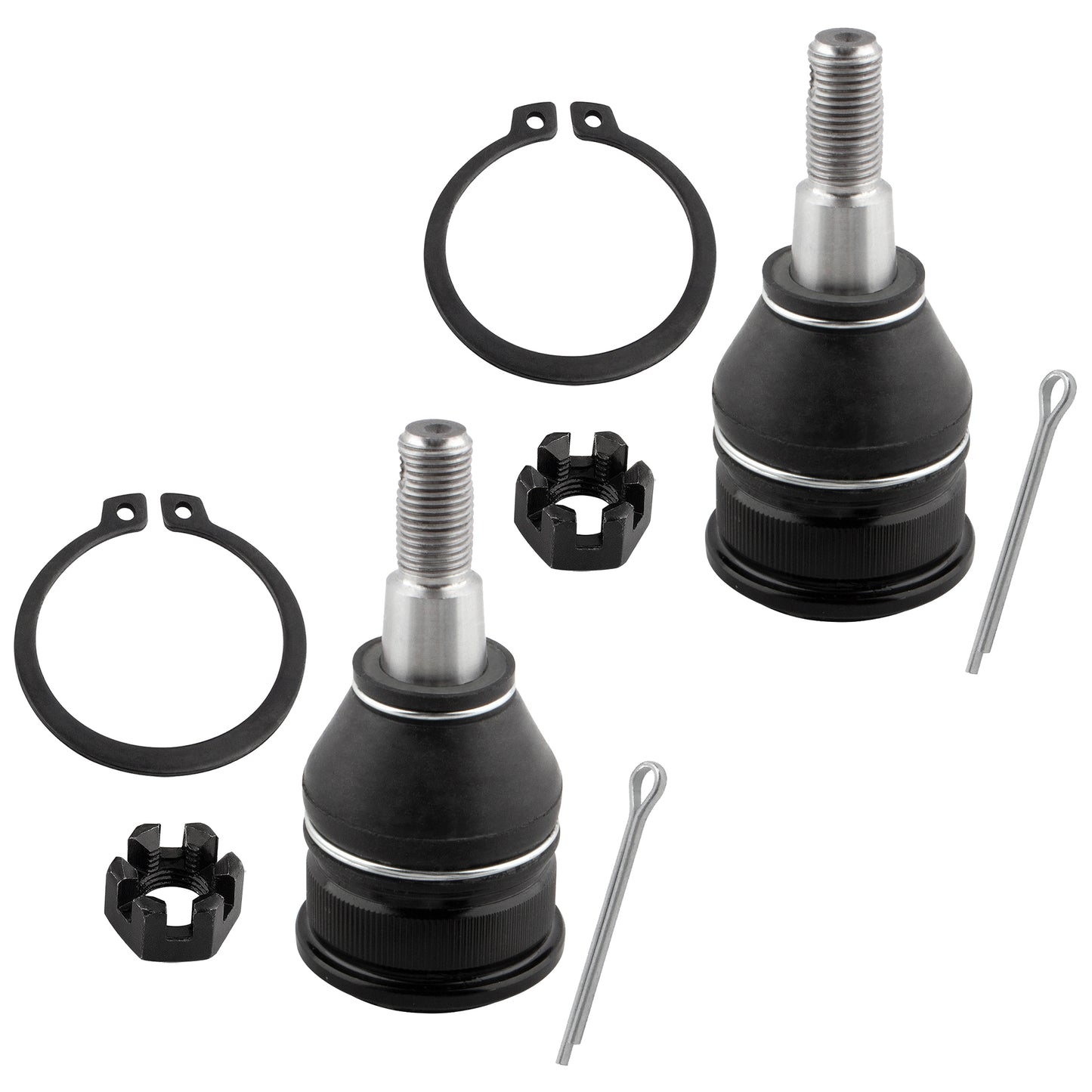 BOXI 4pc Front Lower Ball Joints Outer Tie Rods Fit for Honda Odyssey 1999-2004 — product photo 3