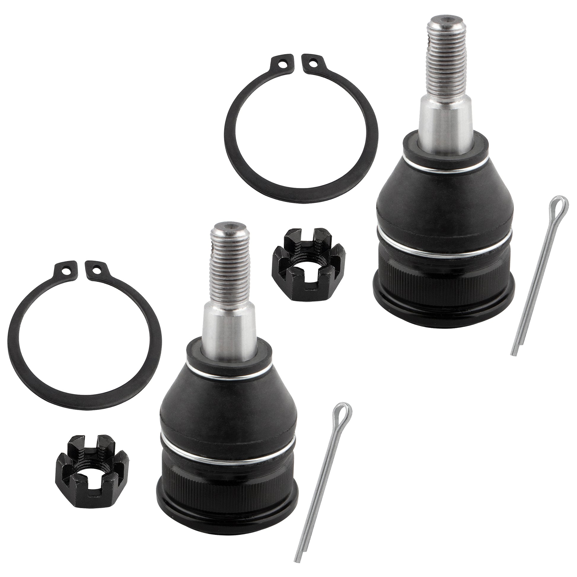 BOXI 4pc Front Lower Ball Joints Outer Tie Rods Fit for Honda Odyssey 1999-2004 — product photo 3