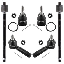 BOXI 6pc Front Lower Ball Joint Inner Outer Tie Rod End Kit Fits for Honda Odyssey 1999-2001