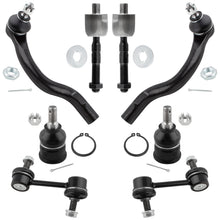 BOXI 8pc Front Ball Joints Sway Bars Tie Rods Kit Fits for Honda Accord 2003-2007 Coupe Models W