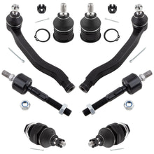 BOXI 8pc Front Tie Rods Ball Joints Kit Fits for Honda Accord 1990 1991 1992 1993