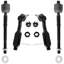 BOXI 4pc Front Outer + Inner Tie Rod Ends Fit for Honda Odyssey 2005-2006