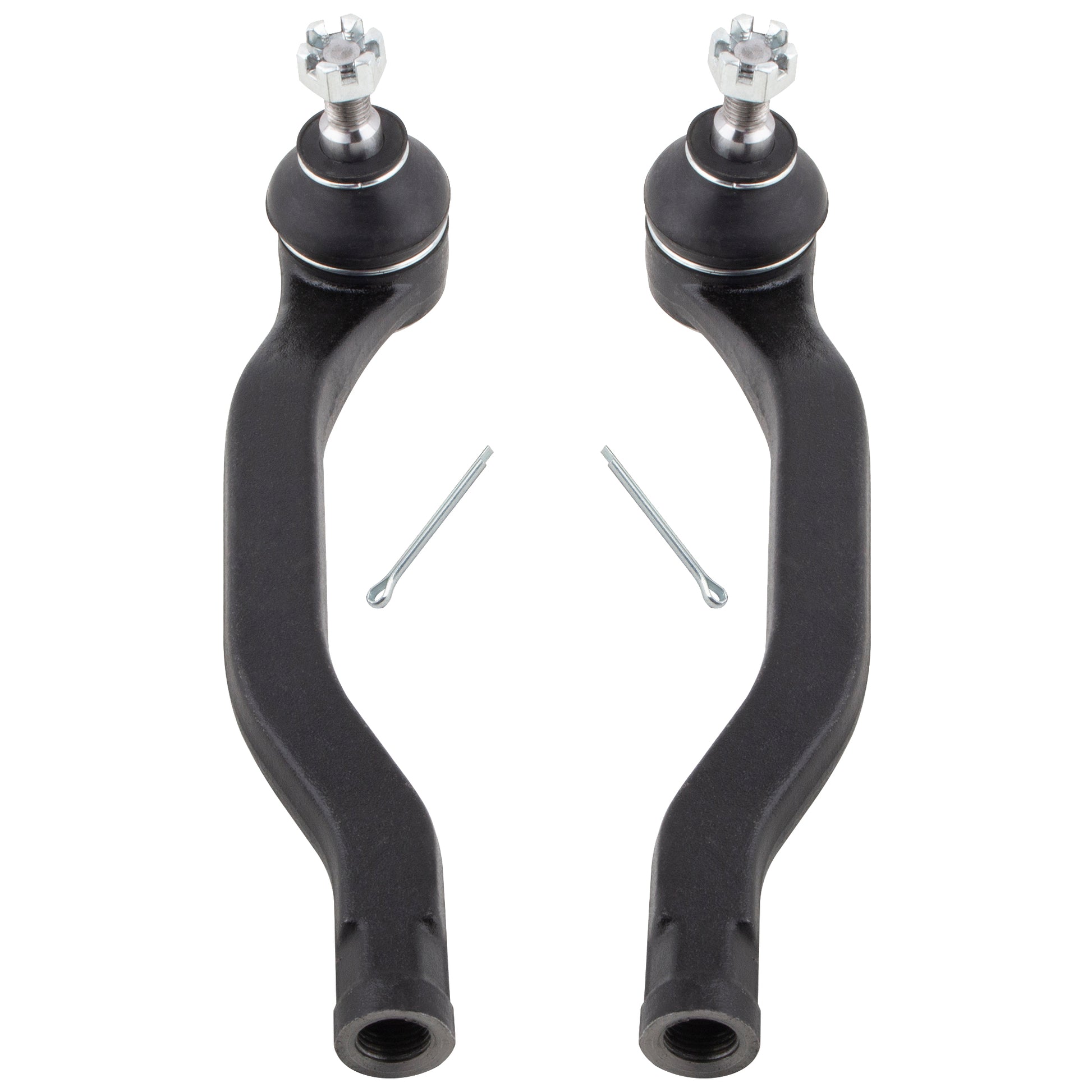 BOXI 4pc Complete Front Inner + Outer Tie Rods Kit Fits for Honda Accord 1990 1991 1992 1993 — product photo 3