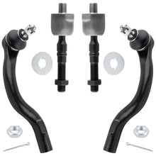 BOXI 4pc Front Inner Outer Tie Rod End Links Fit for Honda Accord 2003 2004 2005 2006