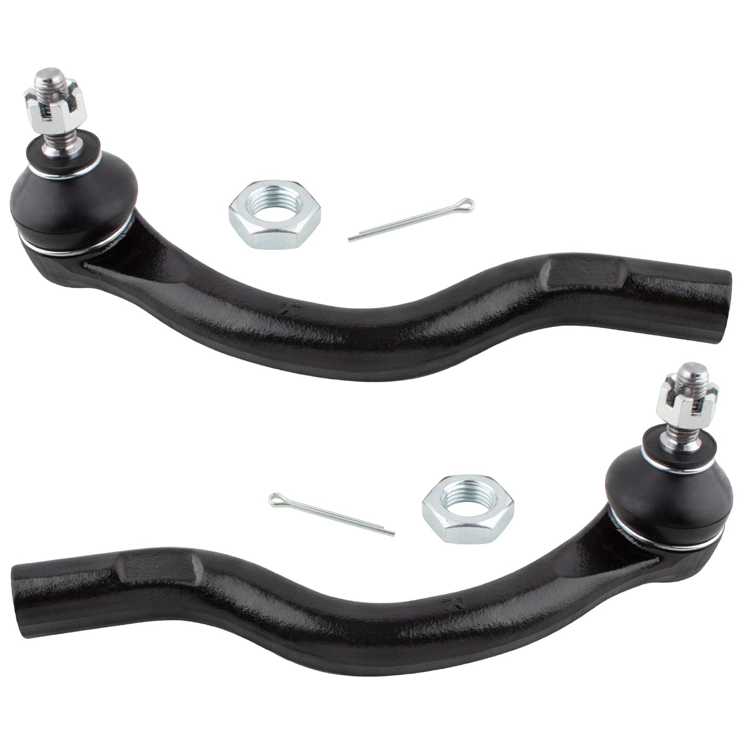 BOXI 4pc Front Inner Outer Tie Rod End Links Fit for Honda Accord 2003 2004 2005 2006 — product photo 2