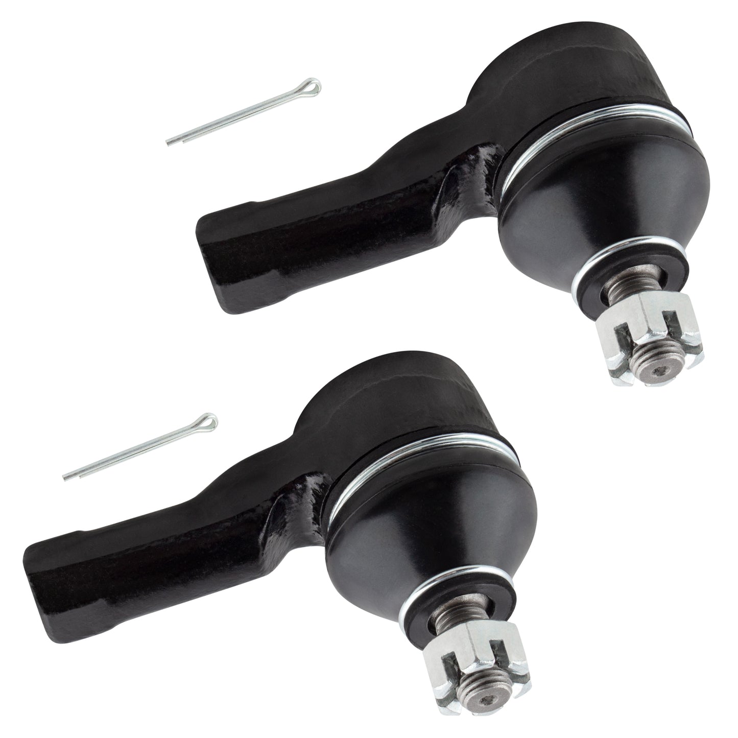 BOXI 4pc Front Outer & Inner Tie Rod Ends Fit for Honda Accord 1982-1983 1986-1989 — product photo 3