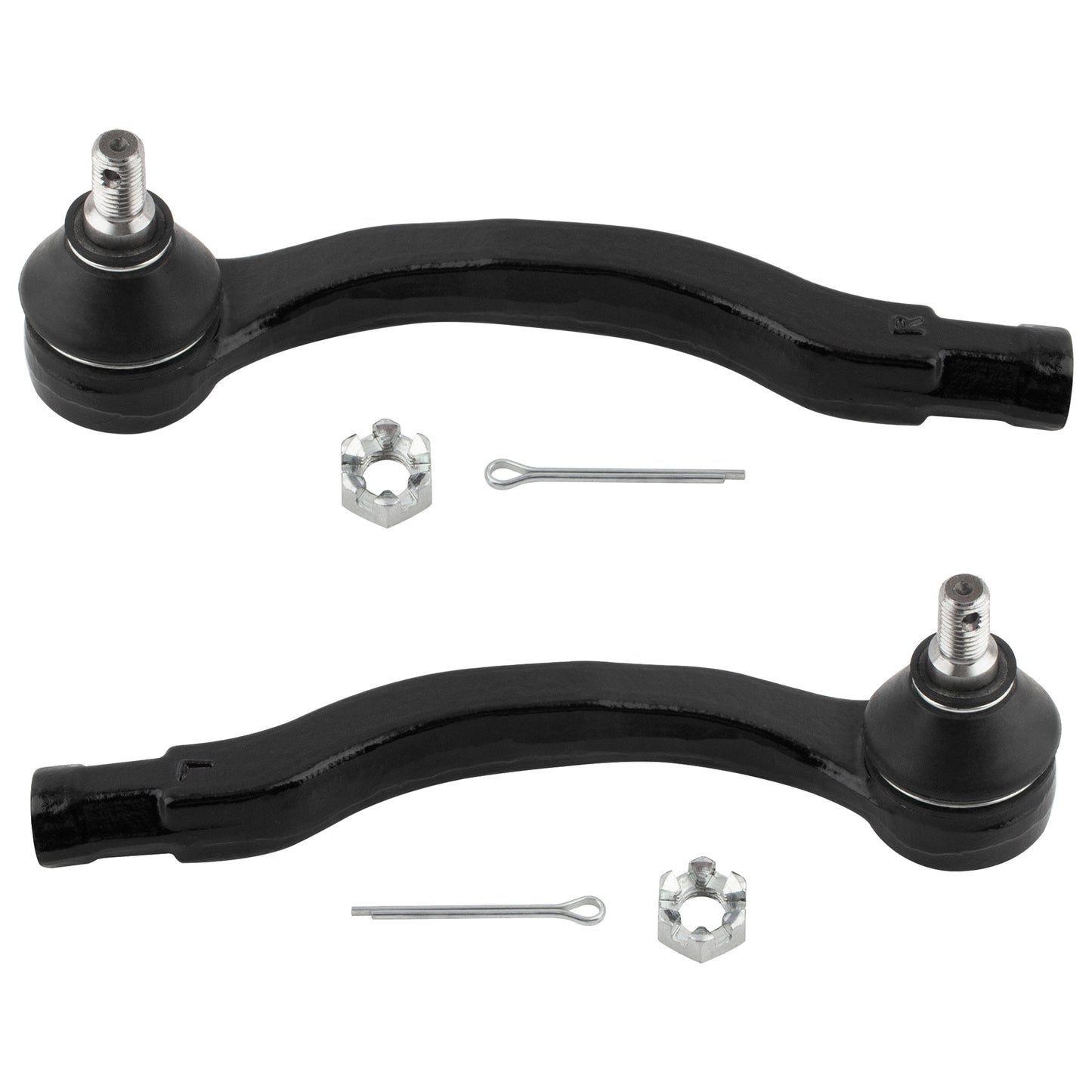 BOXI 2pc Front Outer Tie Rod Ends Fit for Acura EL 1997-2000 Integra 1994-2001