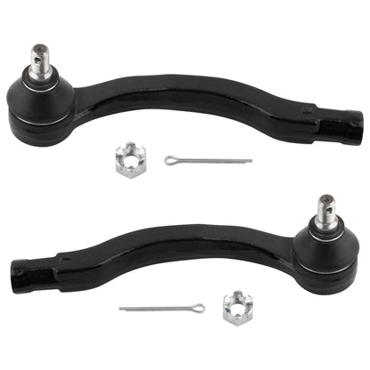 BOXI 2pc Front Outer Tie Rod Ends Fit for Acura EL 1997-2000 Integra 1994-2001