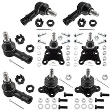 BOXI 8pc Front Tie Rod Ends Ball Joints Kit Fits for Honda Passport 1996-1997