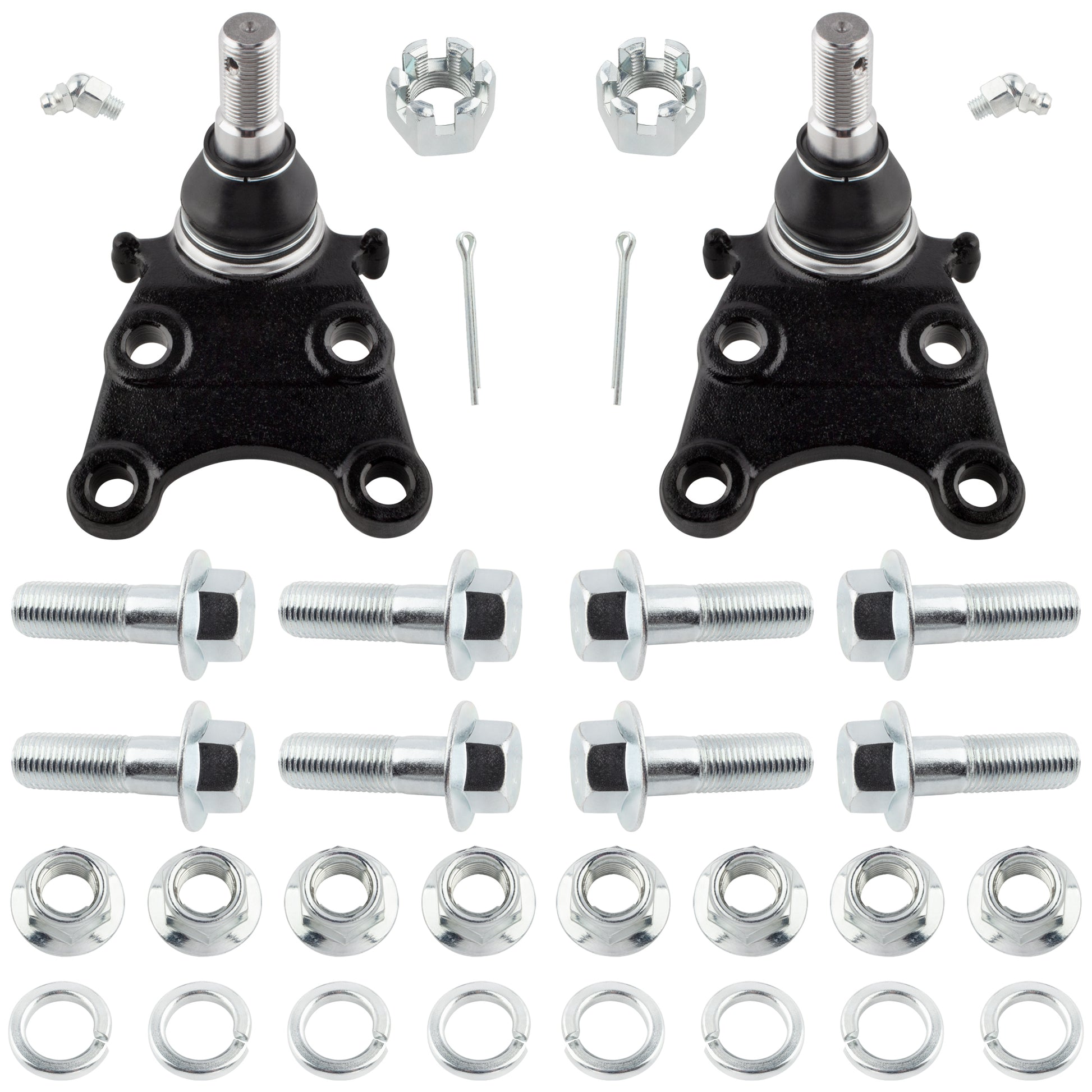 BOXI 8pc Front Tie Rod Ends Ball Joints Kit Fits for Honda Passport 1996-1997 — product photo 4