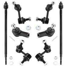 BOXI 8pc Front Rear Sway Bars Tie Rods Fit for Acura EL 2001-2005