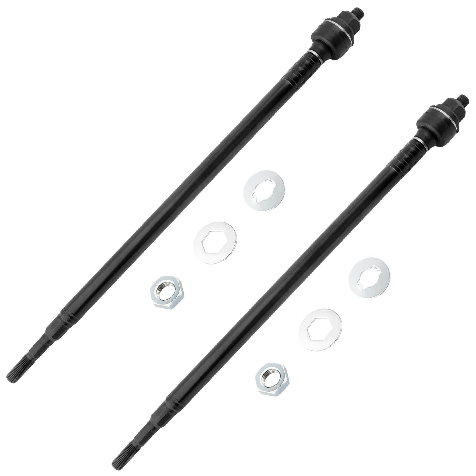BOXI 2pc Front Inner Left and Right Inner Tie Rod Ends Fit for Honda CR-V 2002 2003 2004 2005 2006