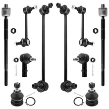 BOXI (Set of 10) Front Rear Sway Bar End Link + Inner Outer Tie Rod Ends + Lower Ball Joints