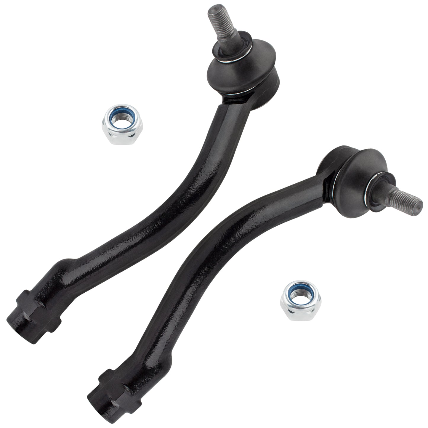 BOXI 4pcs Front Inner and Outer Tie Rod End Links Fit for Hyundai Azera 2006 2007 2008 2009 2010 — product photo 3