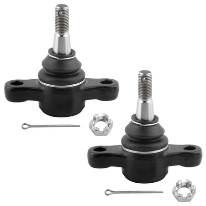 BOXI 4pcs Front Lower Ball Joints + Outer Tie Rod Ends Fit for Hyundai Azera 2006-2007 — product photo 2