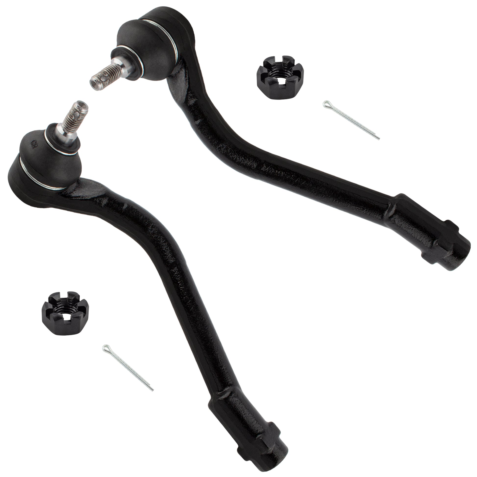 BOXI (Set of 4) Front Sway Bar End Links + Front Outer Tie Rod Ends Fit for Hyundai Sonata 2011 — product photo 3
