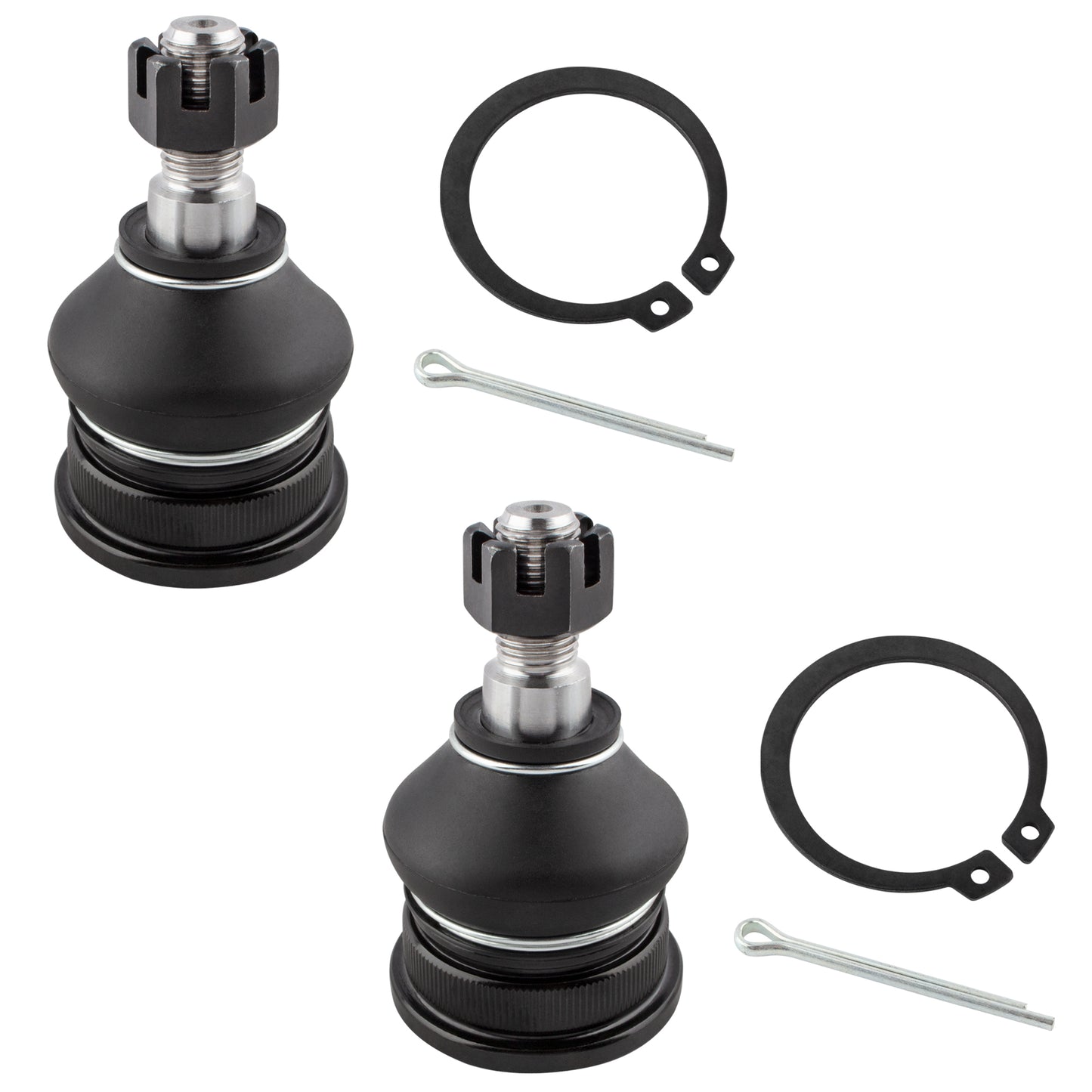 BOXI (Set of 6) Front Stabilizer Sway Bar End Links + Front Outer Tie Rod Ends + Front Lower Ball — product photo 3
