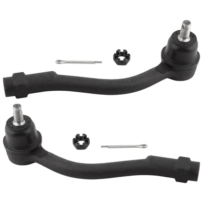 BOXI 6pcs Front Inner & Outer Tie Rods + Front Sway Bar End Links Fit for Hyundai Accent 2006 2007 — product photo 2