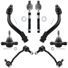 BOXI 8pc Front Ball Joints Sway Bars Tie Rods Kit Fits for Hyundai Azera 2006-2007