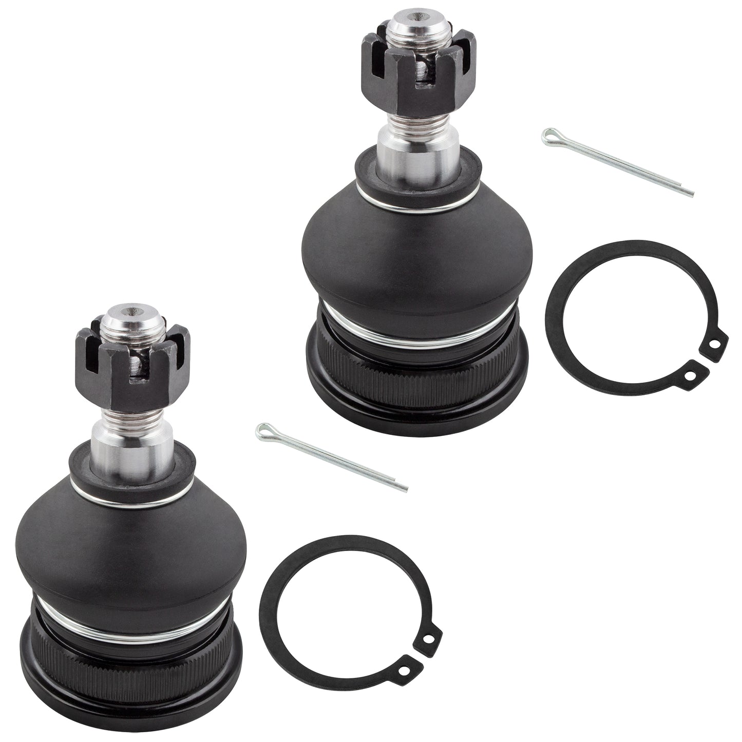 BOXI 6pc Front Suspension Tie Rod & Ball Joint Set Fits for Hyundai Accent 2000 2001 2002 2003 2004 — product photo 3