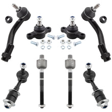 BOXI 8pc Front Ball Joints Sway Bars Tie Rods Fit for Hyundai Sonata 1999-2005