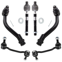 BOXI 6pc Front Tie Rods Sway Bars Fits for Hyundai Azera 2006-2007