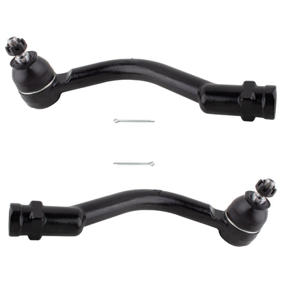 BOXI (Set of 2) ES800334 ES800335 Front Outer Tie Rod Ends Fits for Hyundai Azera 2006 2007 2008