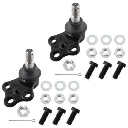 BOXI 10pcs Front Lower Ball Joints + Tie Rod Ends + Front & Rear Sway Bar End Links Fit — product photo 6