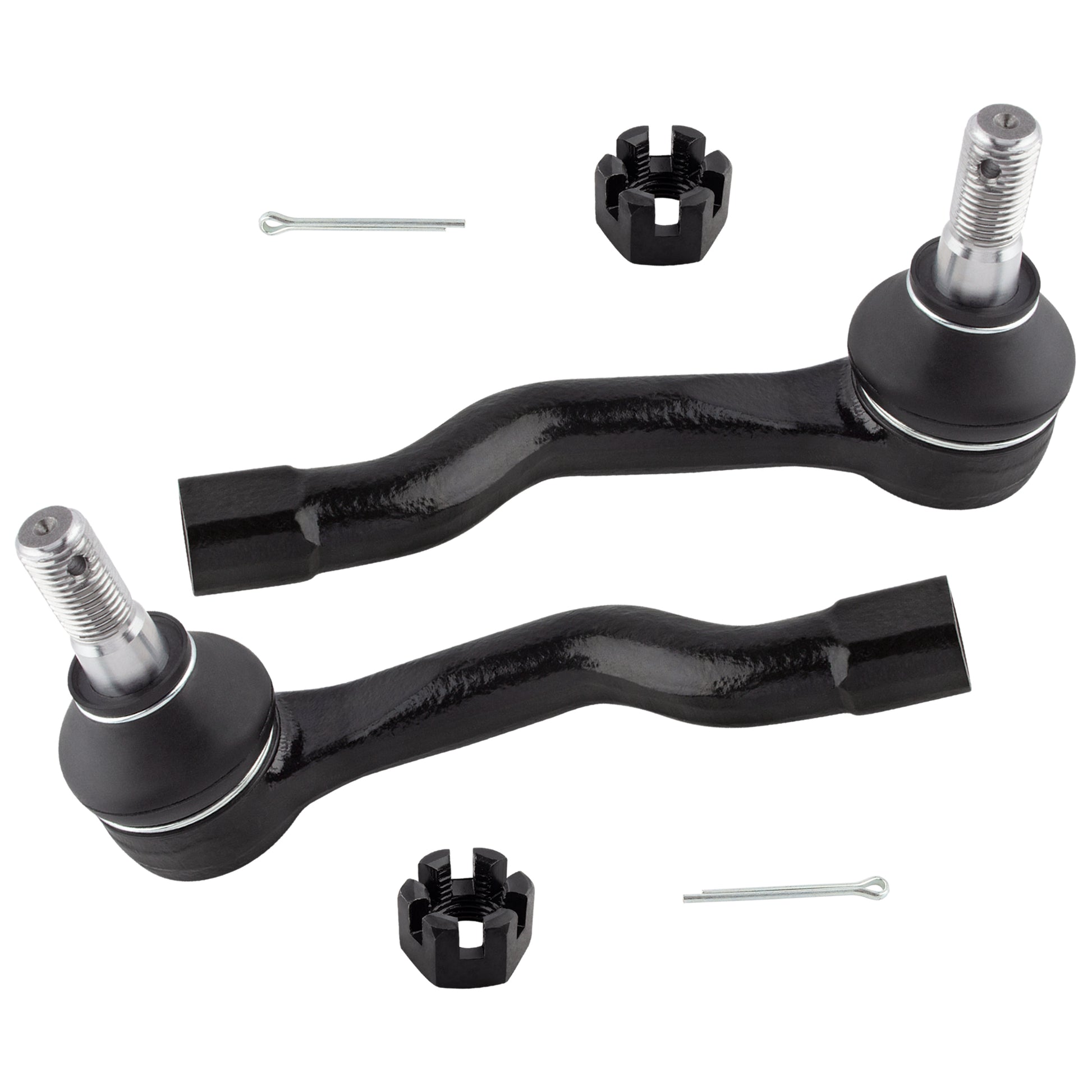 BOXI 4pcs Front Inner Outer Tie Rod Set Fit for Infiniti FX35 2003-2008 — product photo 3