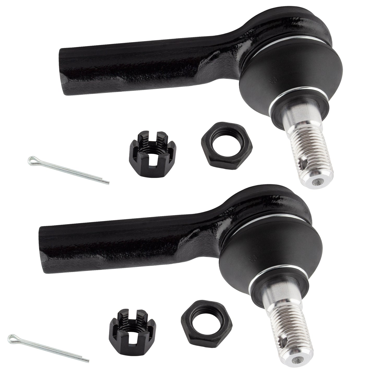 BOXI 2pcs Front Outer Tie Rod End Links Fit for Infiniti J30 1993-1997 — product photo 2