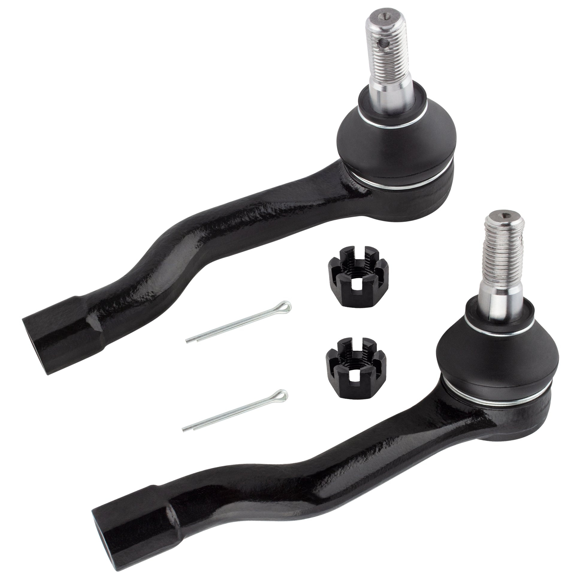 BOXI 2pcs Front Outer Tie Rod End Links Fit for Infiniti FX35 2003-2008 — product photo 2