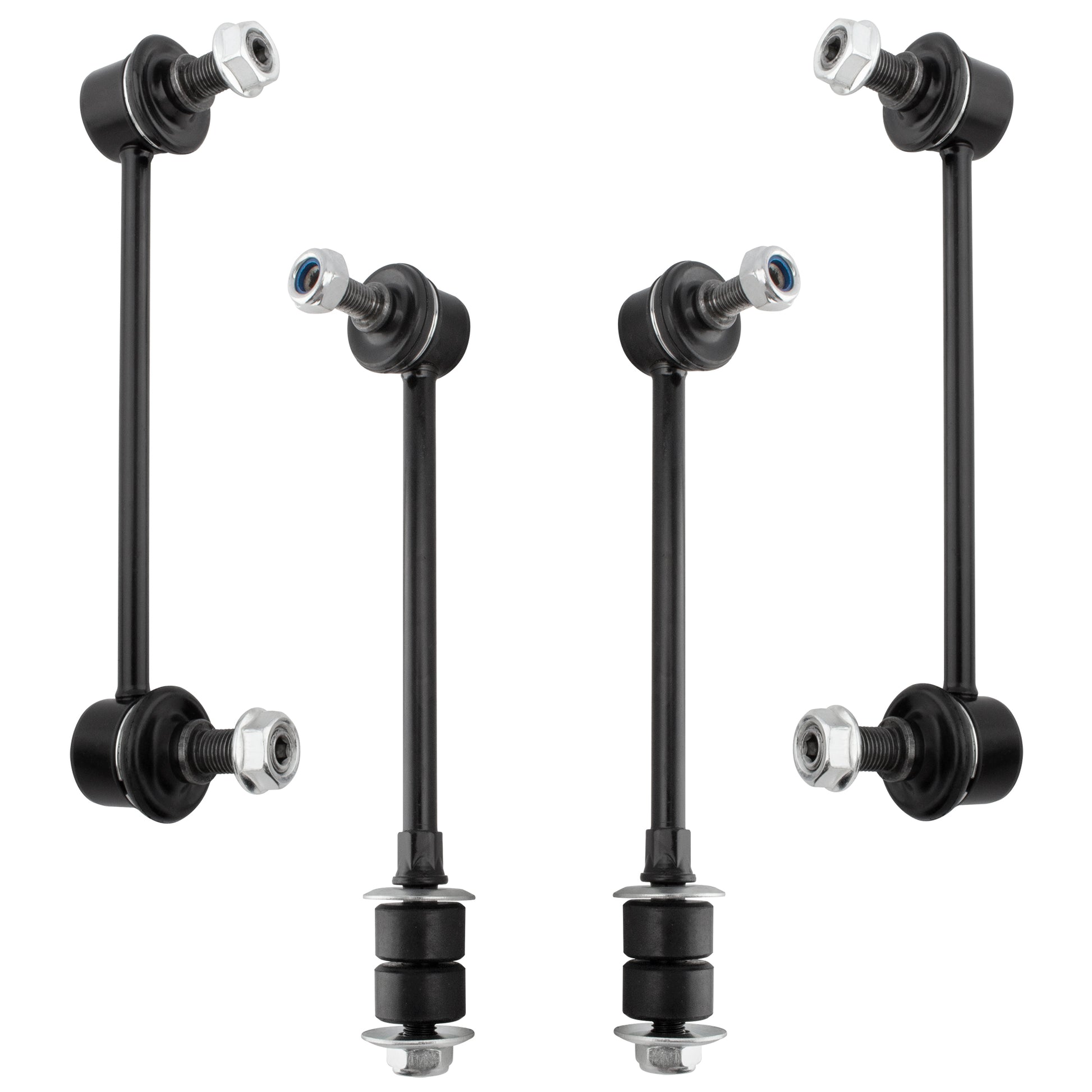 BOXI 4pcs Front and Rear Sway Bar End Links Fit for Infiniti QX4 1997-2003