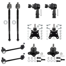 BOXI 10pcs Front Tie Rods Sway Bars Ball Joints Fit for Honda Passport 1998-2002