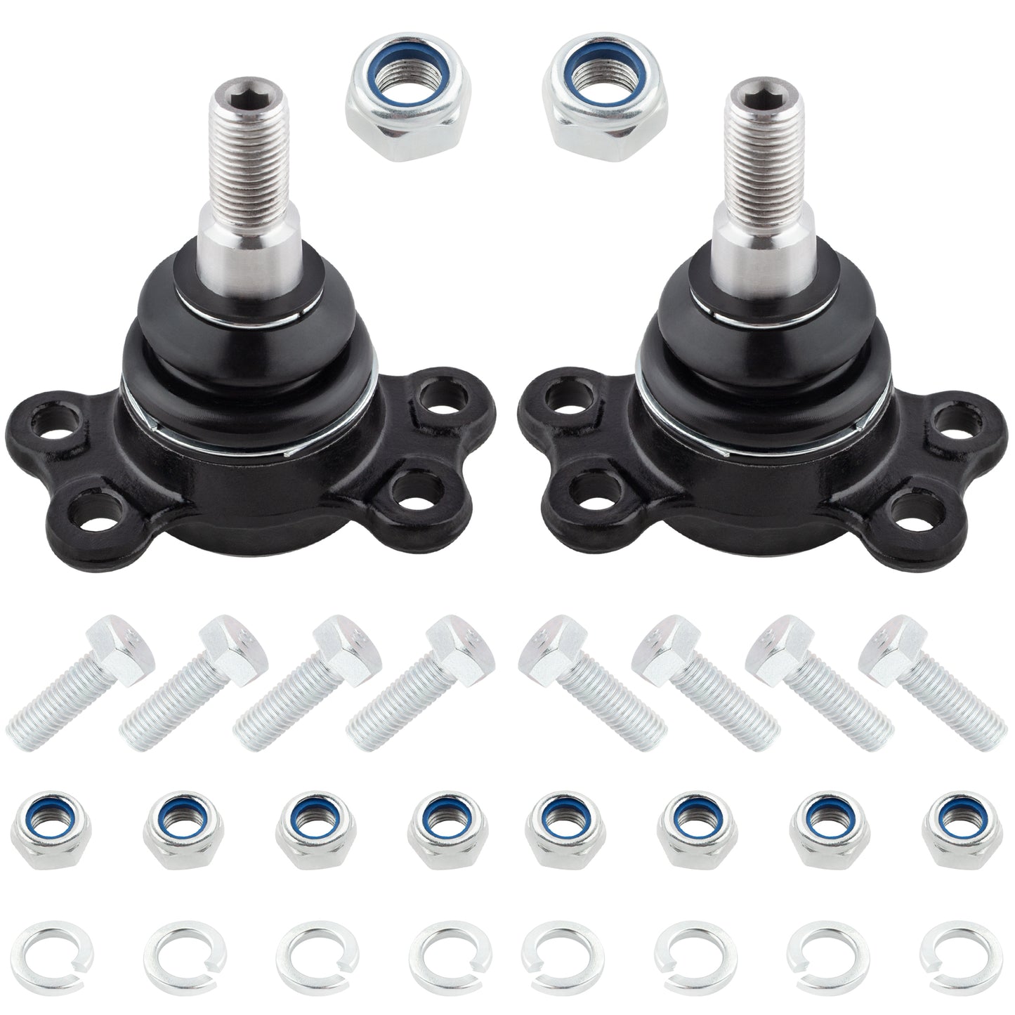 BOXI (Set of 4) 2x Front Upper Ball Joints + 2x Front Lower Ball Joints Kit Fit for Isuzu Pickup — product photo 2