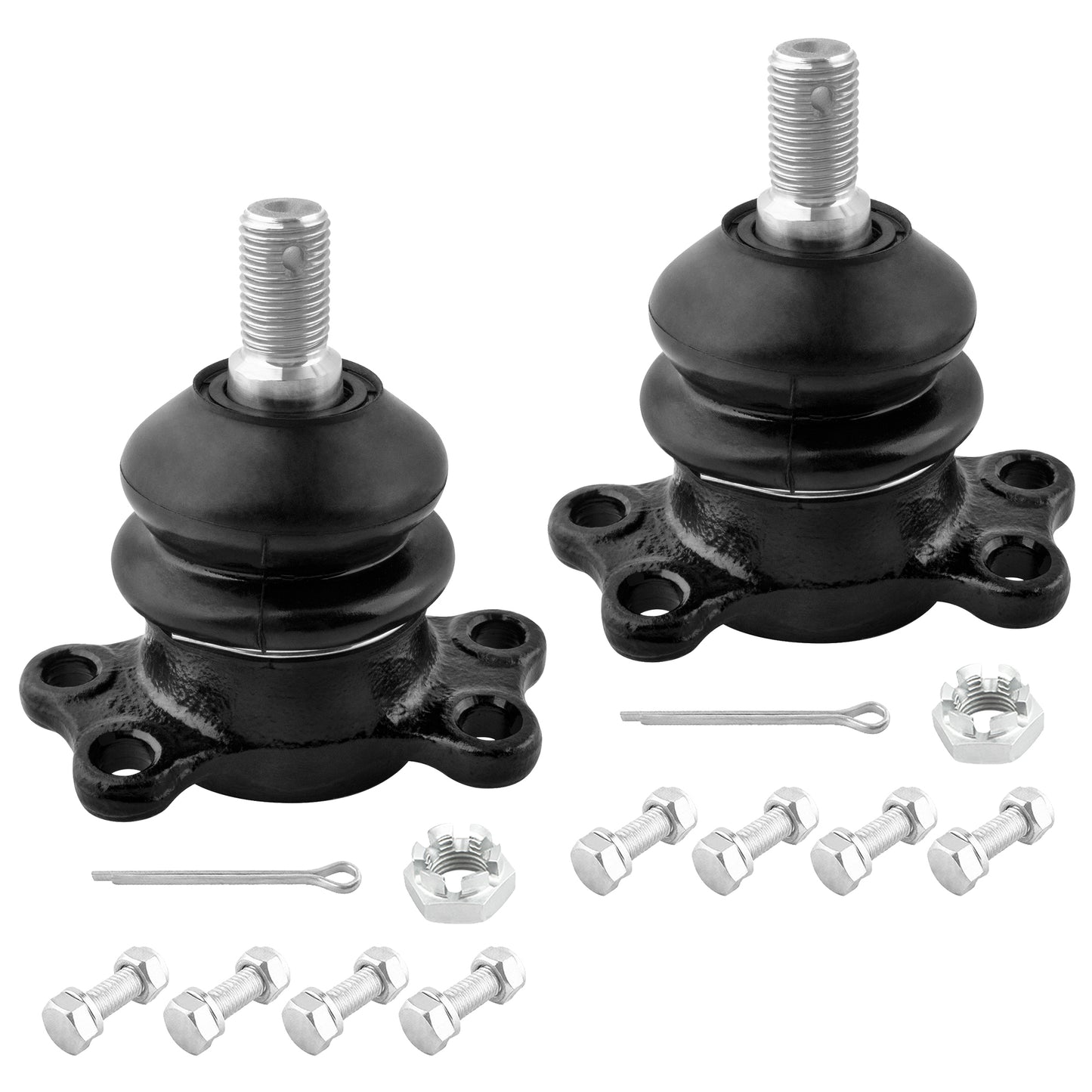 BOXI (Set of 8) Front Upper & Lower Ball Joints Inner & Outer Tie Rod Ends Fit for Chevrolet LUV — product photo 2