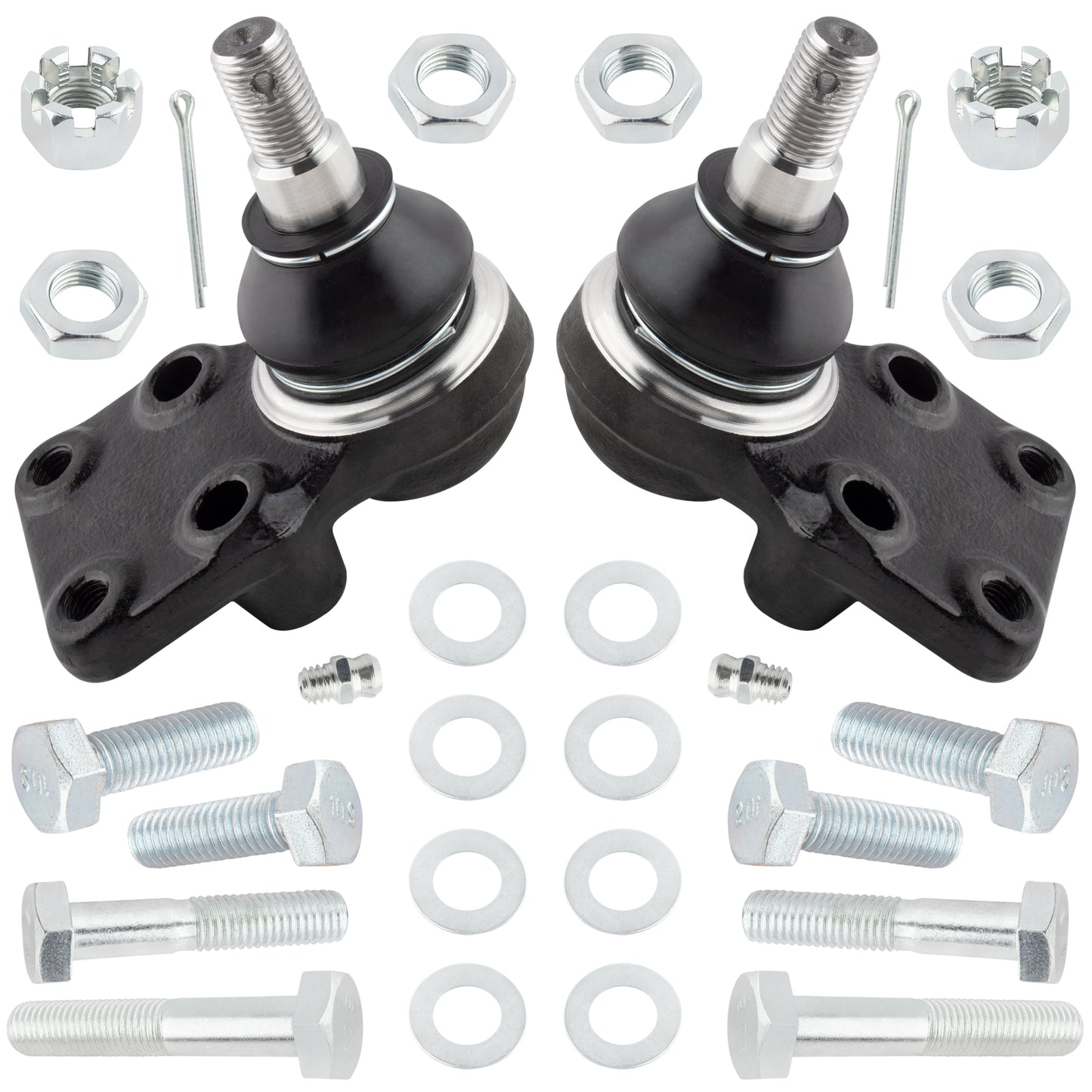 BOXI (Set of 8) Front Upper & Lower Ball Joints Inner & Outer Tie Rod Ends Fit for Chevrolet LUV — product photo 3
