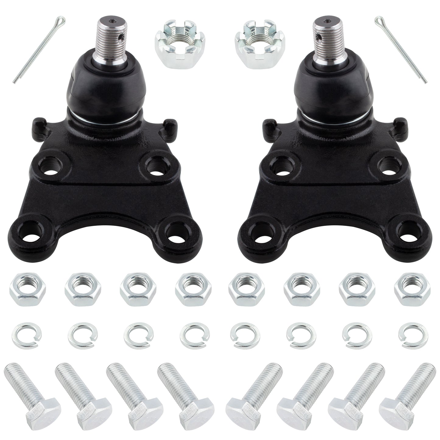 BOXI 10pc Front Upper Lower Ball Joints Tie Rods Sway Bars Fit for Isuzu Trooper 1987-1991 — product photo 3