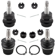 BOXI 4pcs Front Upper Lower Ball Joints Fit for Jeep Grand Cherokee 1993-1998