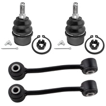 BOXI 4pcs Front Lower Ball Joints Sway Bar Links Fit for Jeep Liberty 2008 2009 2010 2011 2012