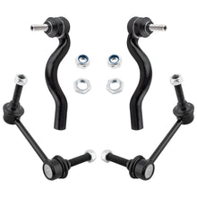 BOXI (Set of 4) Front Sway Bar Links + Outer Tie Rods Fit for Dodge Durango 2011 2012 2013 2014 2015