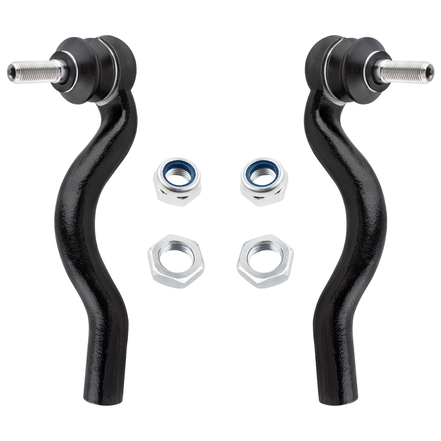 BOXI (Set of 4) Front Sway Bar Links + Outer Tie Rods Fit for Dodge Durango 2011 2012 2013 2014 2015 — product photo 2