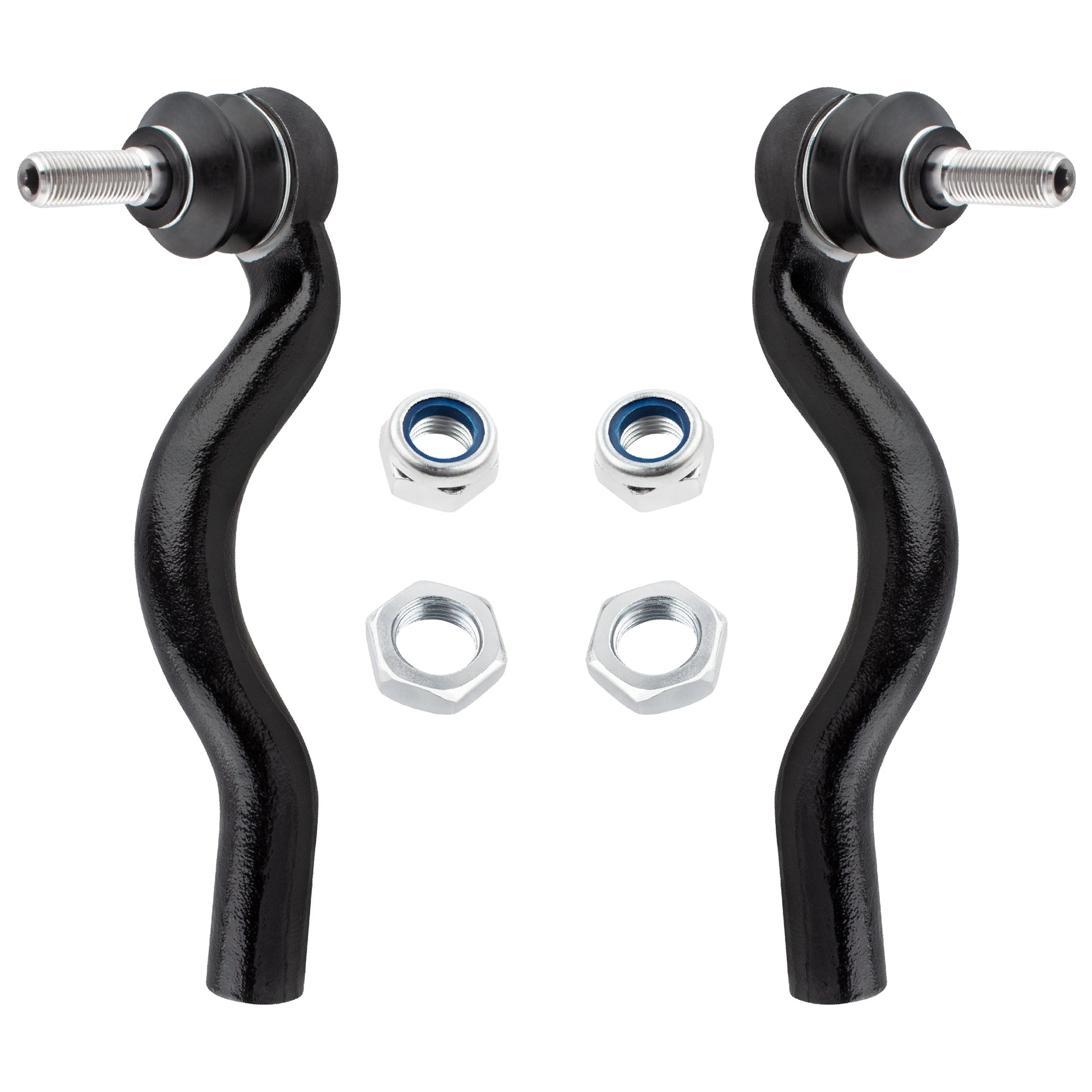 BOXI (Set of 4) Front Sway Bar Links + Outer Tie Rods Fit for Dodge Durango 2011 2012 2013 2014 2015 — product photo 2