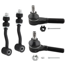 BOXI 4PC ES2222 ES2223 K3173 Front Sway Bar Link and Front Inner Tie Rod End Kit for Jeep Cherokee
