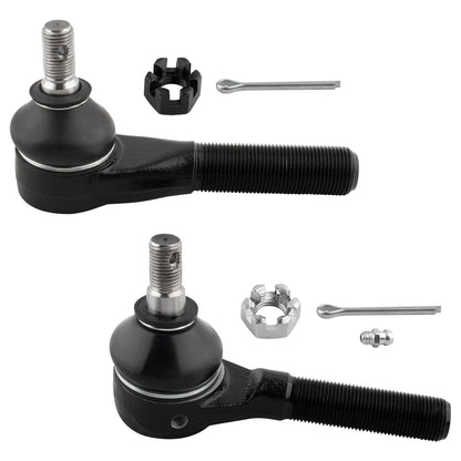BOXI 2pcs Front Inner Outer Tie Rod Set Fit for Jeep Cherokee 1984-1990